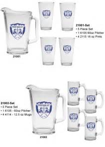Glass Pitcher Sets Glass Pitcher Sets With Your Restaurants Logo Or Message On Pints Or Mugs