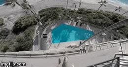Daredevil Jump Into A Swimming Pool From Of A Rooftop Imgflip