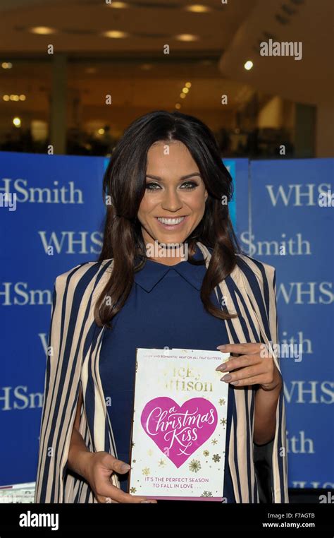 vicky pattison promotes and signs copies of her new book a christmas kiss featuring vicky