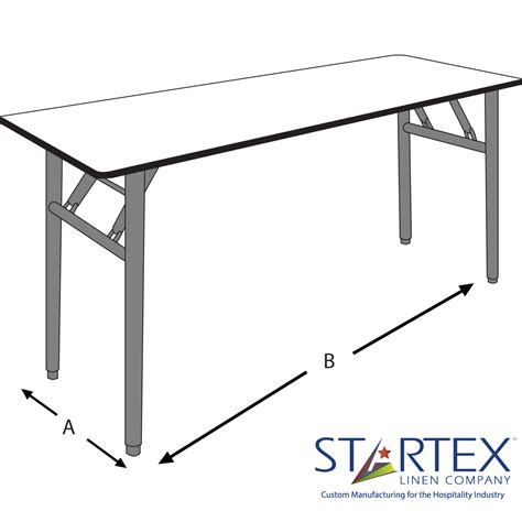 Room needed = width x length. Banquet Tables Size - StarTex Linen Company