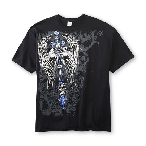 Mens Big And Tall Graphic T Shirt Gothic