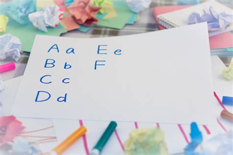 アルファベットの練習はいつごろ・どのようにすべき？