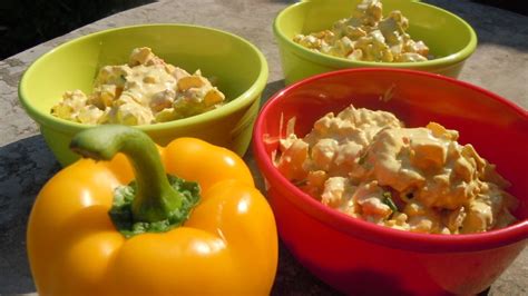 Kip - kerrie salade