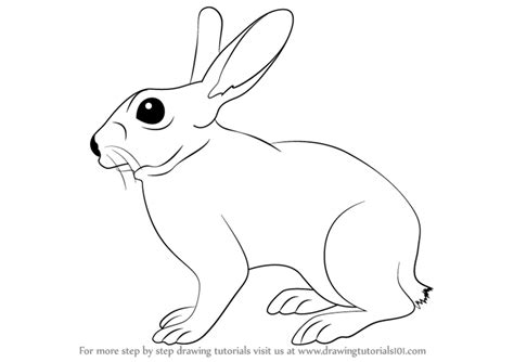 Farm animals craft idea for toddlers. Learn How to Draw a Rabbit (Farm Animals) Step by Step : Drawing Tutorials