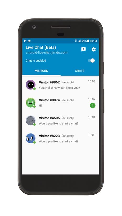 Messaging and chat plugins developed by shopify geeks and our partners. Jimdo Live Chat App - Jimdo Support Center (English)