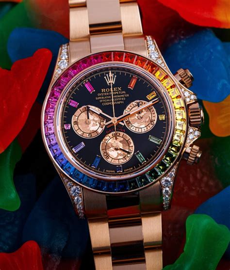 Rolex Rainbow Daytona 116595rboq Review The Collective