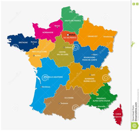 Les 13 régions de la france altoservices