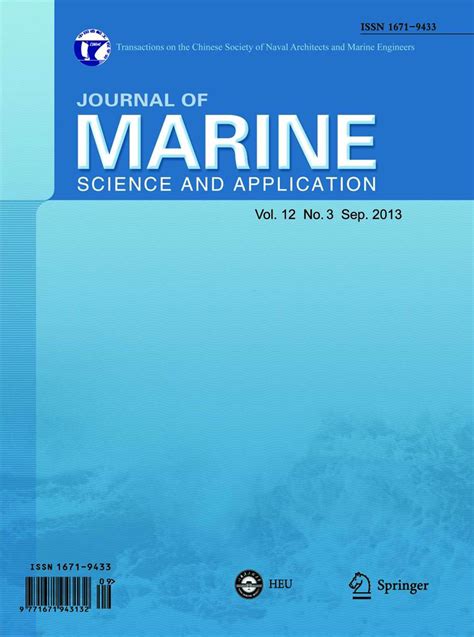 Journal Of Marine Science And Application 新任副主编 X Mol资讯