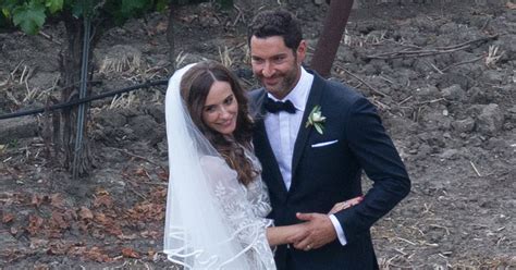After two years of dating, the couple got engaged. Tamzin Outhwaite's heartache as ex Tom Ellis marries new ...