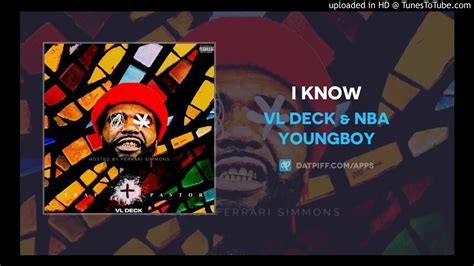 Vl Deck And Nba Youngboy I Know Instrumental Youtube