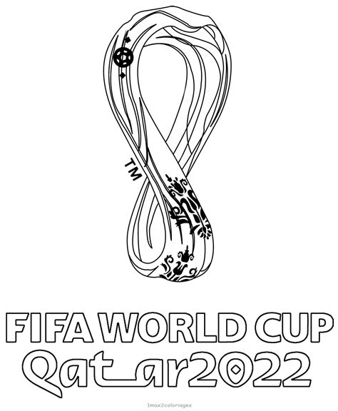 Logo Officiel Fifa Coupe Du Monde 2022 Au Qatar à Imprimer