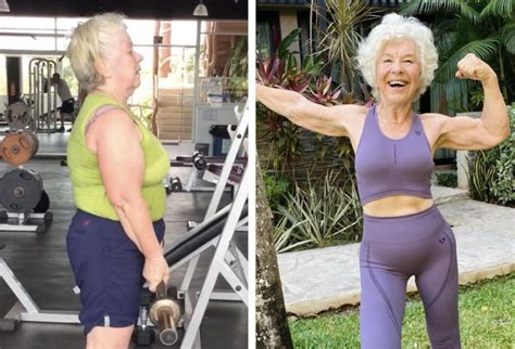 75 Year Old Becomes Fitness Influencer After Losing 68 Lbs