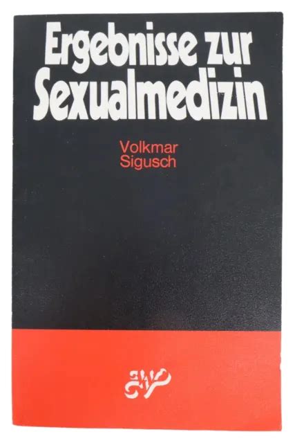 Cvp Buch Ergebnisse Zur Sexualmedizin Volkmar Sigusch Eur 1095 Picclick De