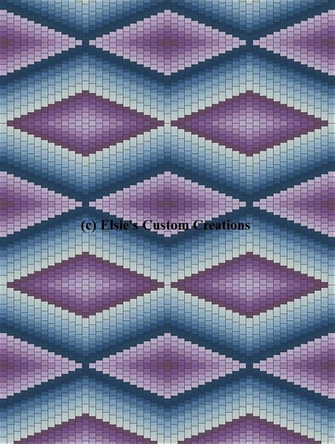 14 count, 35.74w x 25.40h cm 16 count, 31.27w x 22.23h… Bargello Quilt 1 - PDF Cross Stitch Pattern