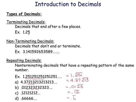 Ppt Introduction To Decimals Powerpoint Presentation Id1128830