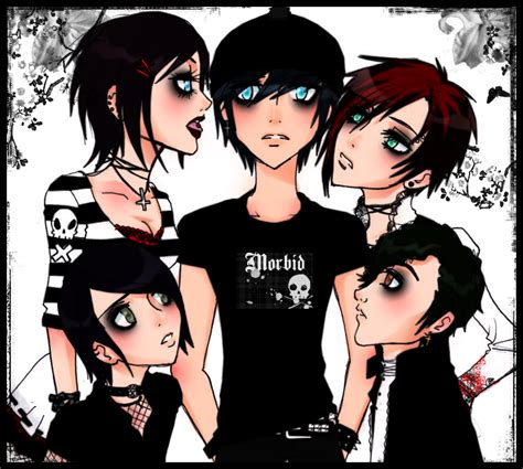 goth orgy south park by danielly on deviantart
