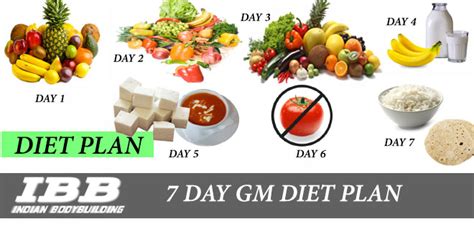 7 Days Gm Diet The Best Indian Vegetarian Diet To Lose Weight Ibb Indian Bodybuilding