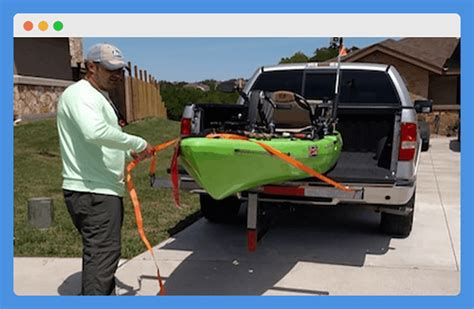 How To Transport 2 Kayaks In A Truck Bed Transport Informations Lane