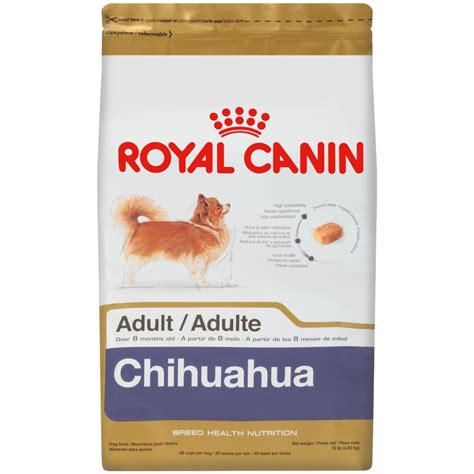A good balance between vegetables and meat will. Royal Canin MINI Canine Health Nutrition Chihuahua 28