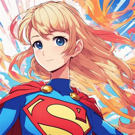 Supergirl Anime Ai By Baldsupergirl On Deviantart