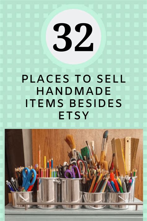 32 Places To Sell Handmade Items Besides Etsy Sewing Society