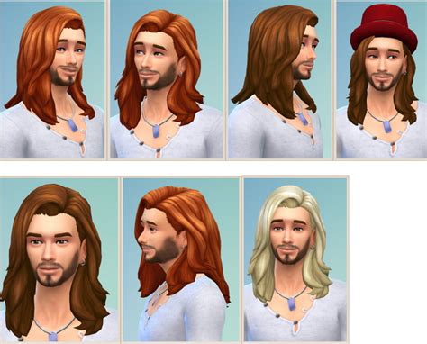 Sims 4 Hairs ~ Birksches Sims Blog Leonardo Hair For Him