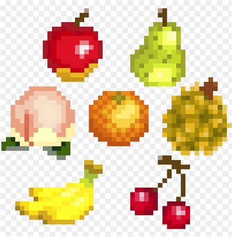 animal crossing fruit pixel art pixels new leaf acnl - animal crossing