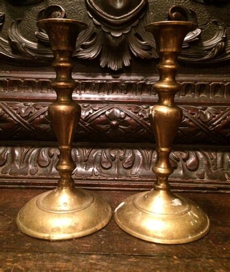 Candlesticks Solid Brass Made In India By Gatco