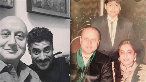 Anupam Kher Shares Rare Pic With Kirron Kher Son Sikandar On His