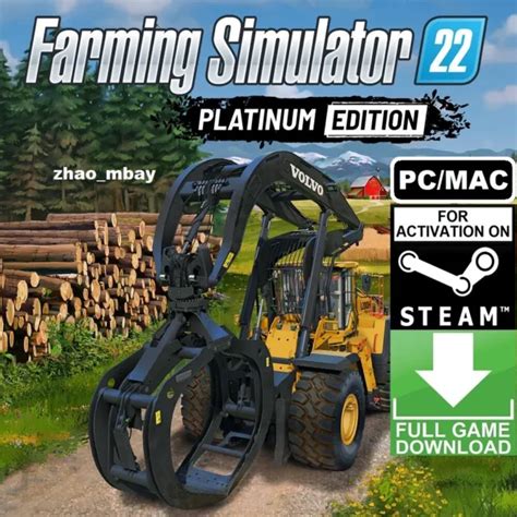 Farming Simulator 22 Platinum Edition Pc Mac Steam Key Global Fast