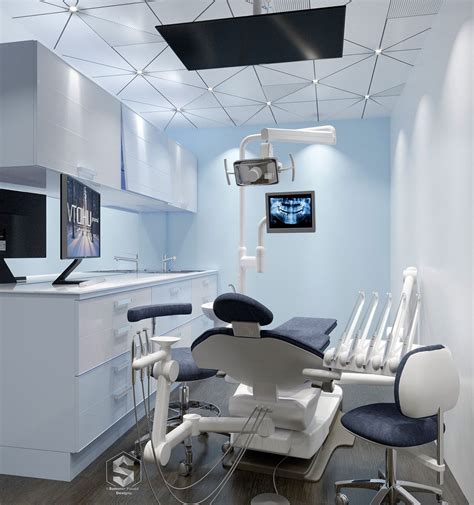 Dental Clinic Interior Design On Behance Clinic Interior Design Clinic