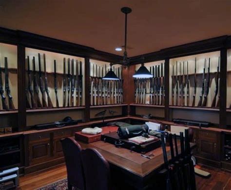 There are many reasons to consider a gun room. Top 100 Best Gun Room Designs - Armories You'll Want To ...