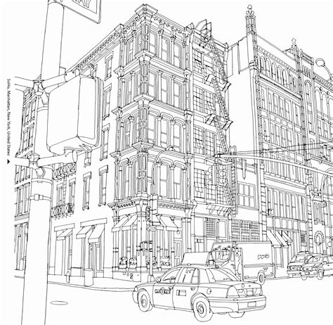 You can use these free crayola city escapes coloring pages for your websites, documents or presentations. City buildings coloring pages in 2020 | Coloring books ...