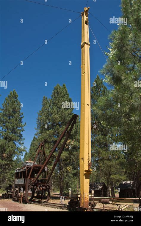 Oregon Chiloquin Collier Memorial State Park Logging Museum Swing Boom Mcgiffert Log Loader