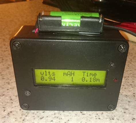 First Useful Arduino Project Nimh Battery Tester Adrians