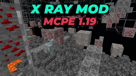X Ray Mod For Minecraft Pe 11941 😲 Best X Ray Texture Pack For