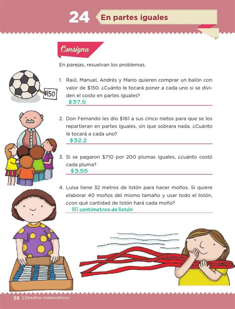 Maybe you would like to learn more about one of these? En partes iguales - Bloque II - Lección 24 ~ Apoyo Primaria
