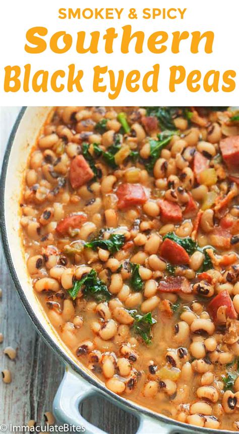 These diabetic soul food recipes are for you if you're living with diabetes, have a family history of diabetes or have just been diagnosed with diabetes. Southern Black Eyed Peas | Recipe | Blackeyed pea recipes ...