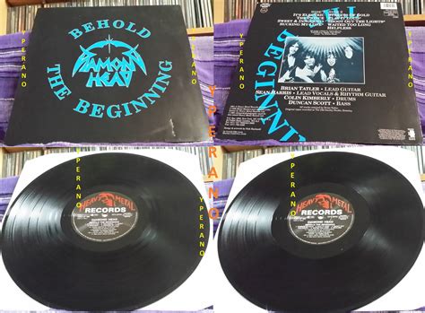 Diamond Head Behold The Beginning Lp 1986 Mint Condition Vinyl Rare