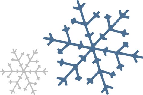 Snowflakes Clip Art At Vector Clip Art Online Royalty Free