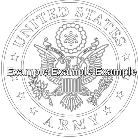 Army Logo Svg Etsy
