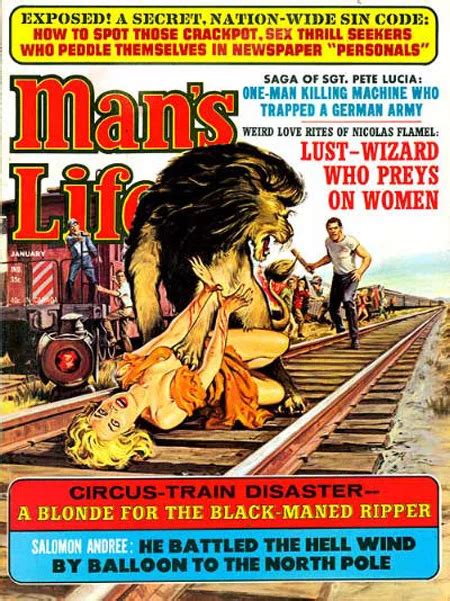 28 Cool Covers Of Mans Life Magazine From The 50s And 60s That Made