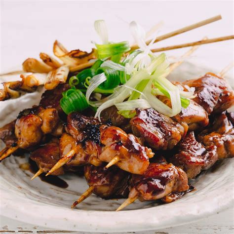 This teriyaki chicken bake does both of these things, and the results are delicious! Teriyaki Chicken Skewers - Marion's Kitchen | Recipe ...