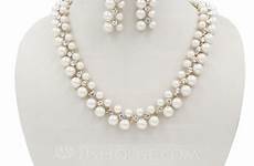 pearls jewelry imitation pearl alloy ladies sets beautiful loading jjshouse