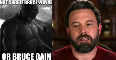 In all seriousness, the actor did continue on to say that playing batman was a real. 20 Hilarious Ben Affleck Memes That Will Make You Laugh ...