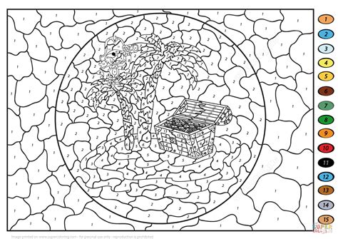 You can use our amazing online tool to color and edit the following treasure chest coloring pages. Treasure Chest on an Island Color by Number | Super ...