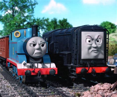 Calling All Engines Thomas And Diesel By Leonsart933838 On Deviantart