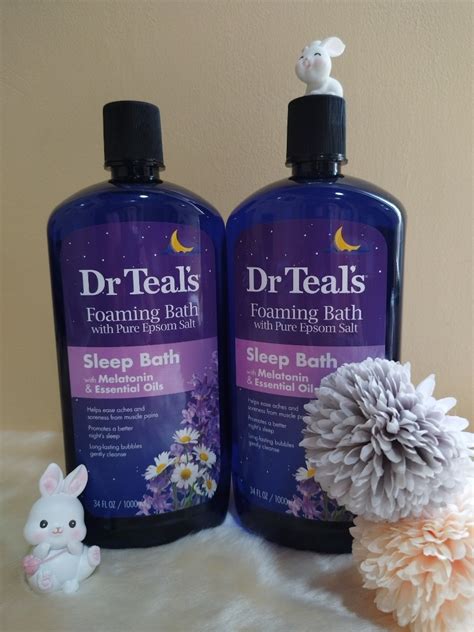 Dr Teals Sleep Foaming Bath Beauty And Personal Care Bath And Body Bath On Carousell