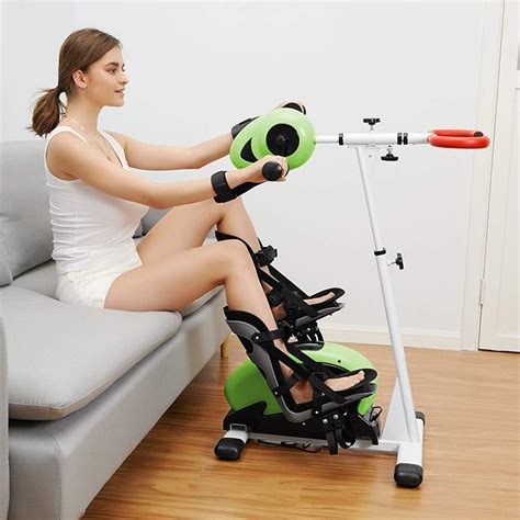 Pedal Exerciser Electronic Physical Therapy Rehabilitation Stationary Fitness Bike Arm And Leg