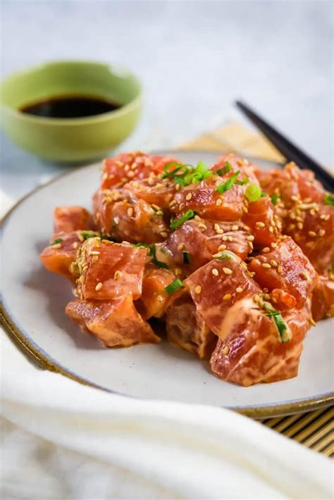 Spicy Ahi Poke Recipe Keeping It Relle